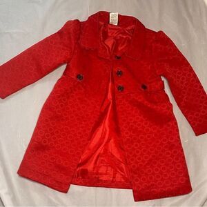 Red Holiday Editions pea coat